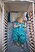 Slumbersafe Summer Sleeping Bag with Feet Early Walker approx. 0.5 Tog - Teal Stars - 24-36months