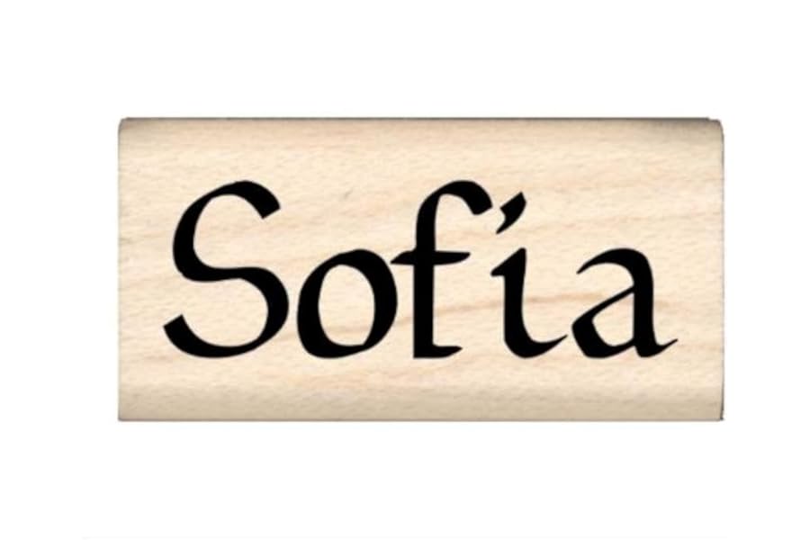 Stamps by Impression Sofia Name Rubber Stamp