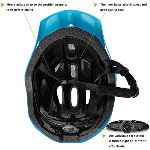 Bike Helmet, Exclusky Helmets for Adults, MTB Mountain Bike