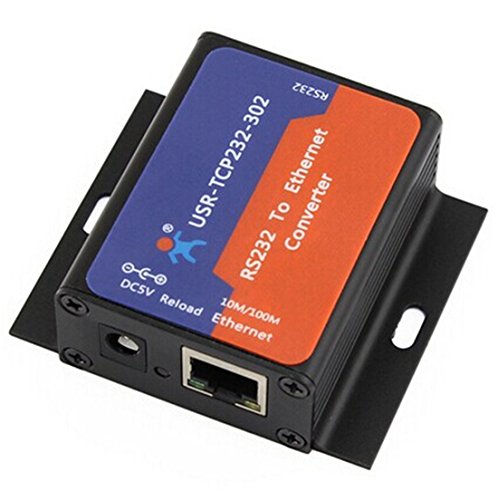 USR-TCP232-302 Tiny Size Serial RS232 to Ethernet TCP IP Server Module Ethernet Converter Support DHCP/DNS