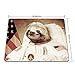 Funy Sloth Dress As a Astronaut Personality Mouse Pad Unique Design Mousepad