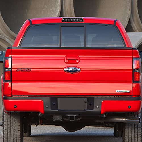 DNA Motoring 3BL-F15012-LED-BK LED Third Brake Light