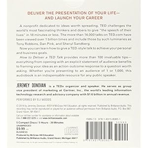 How to Deliver a TED Talk: Secrets of the World's Most Inspiring Presentations