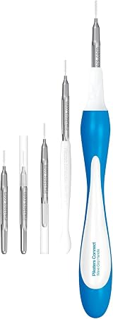 Piksters Interdental Brushes Size 0 10 pk with Connector Cap Gum Safe for Braces view 4