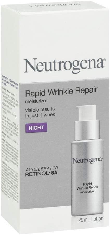 amazon neutrogena rapid wrinkle repair night moisturizer