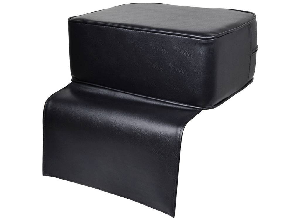 TMS Black Barber Cushion Beauty Salon Spa Equipment Styling Chair Child Booster Seat: Beauty