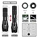 Aukelly LED Flashlights USB Rechargeable Flashlight LED,High Lumens LED Flashlight Tactical,Waterproof,Handheld,Zoomable,Bright Flashlight for Camping,Bicycling,Emergency,Work Light,with 18650 Battery