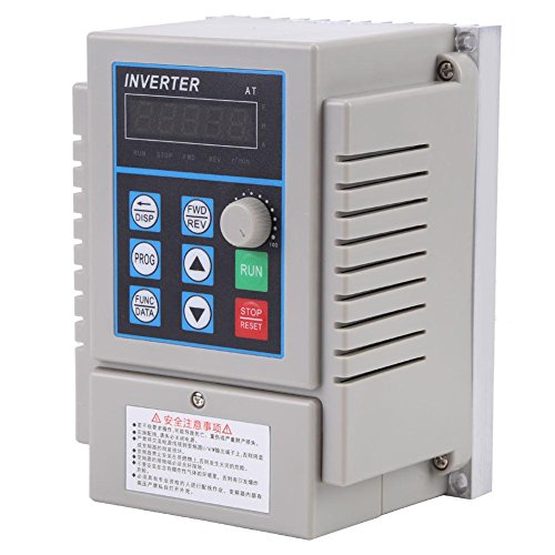 Variable Frequency Drive, 1Pc Ac 220V 0.75Kw Practical Digital Display Variable Frequency Drive VFD Speed Controller Inverter Single Phrase