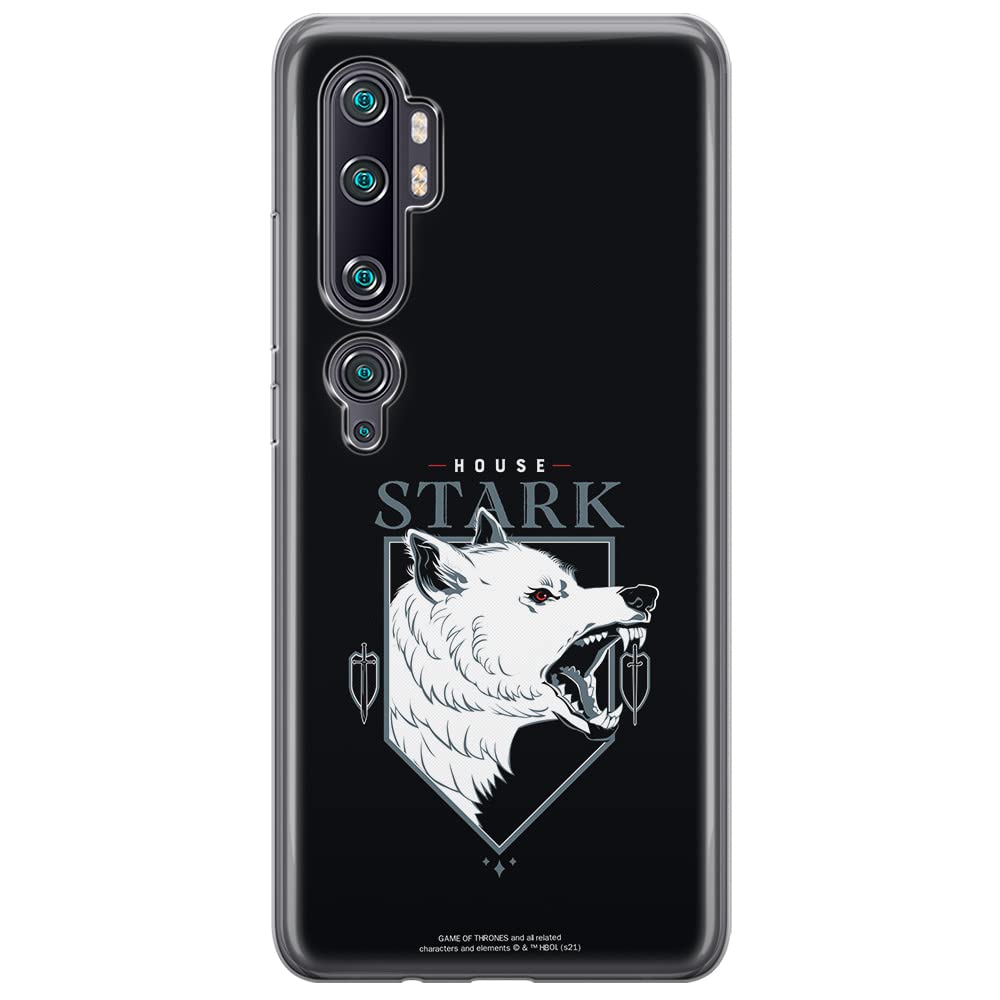ERT GROUP mobile phone case for Xiaomi MI NOTE 10 Lite original and officially Licensed Gra o Tron pattern Game of Thrones 007 optimally adapted to the shape of the mobile phone, case made of TPU