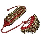 Prisha India Craft Kathak Four Line Big Bells