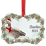 Pink Footed Goose Christmas Ornament 2024