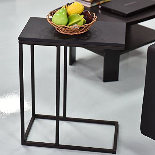 Tangkula Coffee Tray Sofa Side End Table Ottoman Couch Console Stand TV