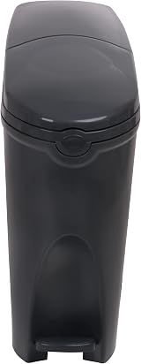 SUPAWASH-PRO 20L Sanitary Bin Slimline Pedal Disposal Grey view 9