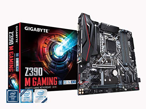 Gigabyte Z390 M Gaming (Intel LGA1151/Z390/Micro ATX/M.2/Realtek ALC892/Intel GbE LAN/HDMI/Gaming Motherboard)