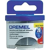 Dremel 426B 20 Piece 1-1/4-Inch Reinforced Rotary Tool Cut-Off Wheels
