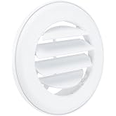RecPro RV Ceiling Air Vent | 1 Pack | 360&deg; Adjustable Damper, Low Profile Design, Improves Airflow