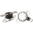 uxcell KSD301 250V 10A Thermostat Temperature Control Switch 135 Celsius N.C 5 Pcs