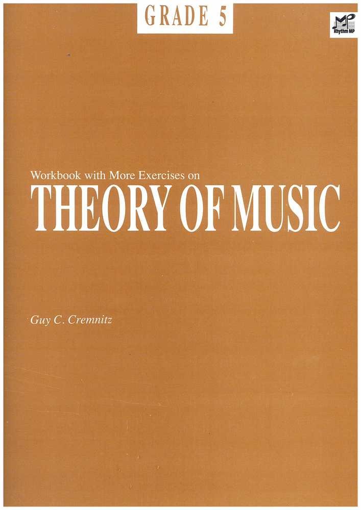 Workbook with More Exercises on Theory of Music Grade 5