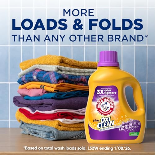 ARM & HAMMER Plus OxiClean with Odor Blasters Liquid Laundry Detergent photo 11