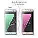 WANGCL Galaxy S7 Edge Screen Protector Full Screen Coverage 3D Pet Screen Protector Film Case Friendly for Samsung Galaxy S7 Edge Clear - Clear - 2 Piece