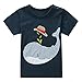 Edenpure Boy's Cotton Short Sleeve T-Shirt Elastic Waistband Casual Shorts Cute Clothing Set