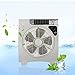 Solar fan Table Fan Auto Cool Solar Powered Fan System Desk fan(12inch Fan blade) with 15W Solar Panel ,Assembly-free and Electric-free Easy for Outdoor,Household or Camping