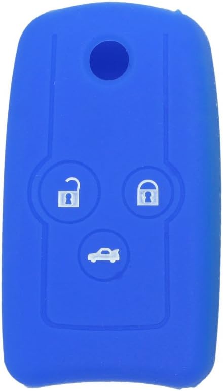 BROVACS Silicone Cover Protector Case Holder Skin Jacket Compatible with HONDA Flip Remote Key Fob CV9204 Deep Blue