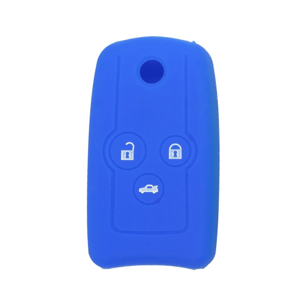 BROVACS Silicone Cover Protector Case Holder Skin Jacket Compatible with HONDA Flip Remote Key Fob CV9204 Deep Blue