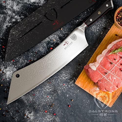 Dalstrong Hybrid Cleaver & Chef Knife 12 inch ExtraLong Blade