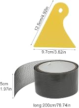 FralnFit Fiberglass Window Screen Repair Tape Kit Waterproof Anti-Insect Mesh view 2