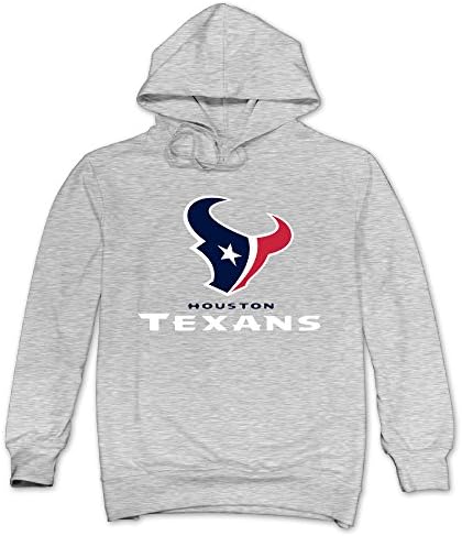 Huma Men's Houston Football Texans Comfortable Jacket M Ash