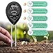 PcleasureCD Soil Test Kit, Soil pH Moisture Meter, 3-in-1 Soil Tester with Moisture, Light and pH Test for Home, Garden, Farm, Lawn, Indoor and Outdoor(No Battery Needed) (Black)thumb 2