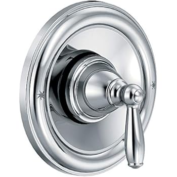 Moen T2151 Brantford Posi-Temp Pressure Balancing Traditional Tub and Shower Valve Trim Kit Valve Required, Chrome
