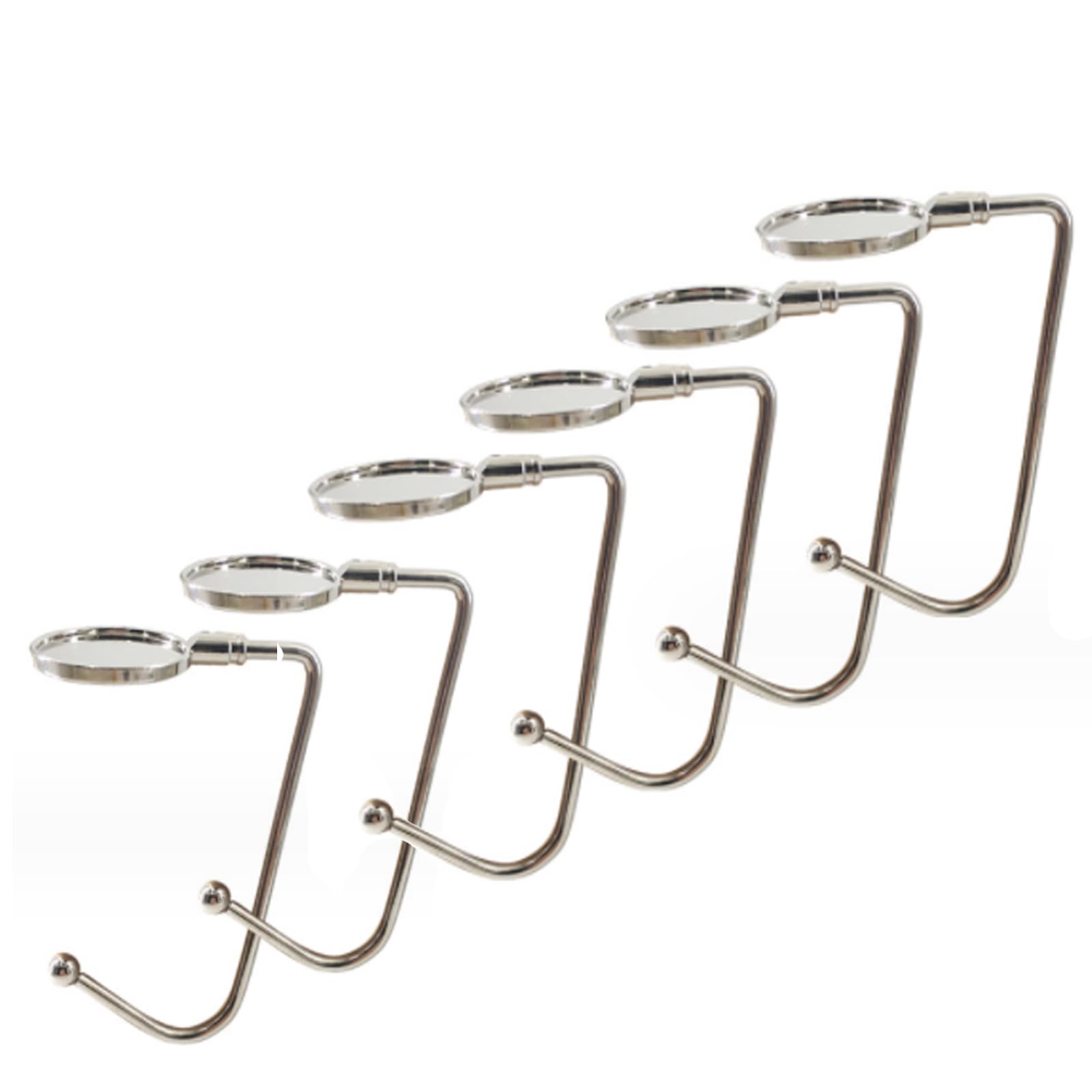 Aliangting 6PCS Christmas Stocking Mantel Hanging Decoration Christmas Stocking Holder Hooks with Anti-Skid Safety Grip for Christmas Decorations