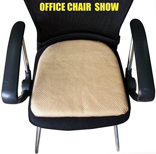 Sideli -2pc Summer Seat Cushion Soft Pad Breathable Office/Home Chair Cover Mat (2, Summer Pad)
