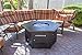 Hiland WLF-HEX 40,000 BTU Propane Fire Pit w/Lid and Fireglass Included, Large, Slate