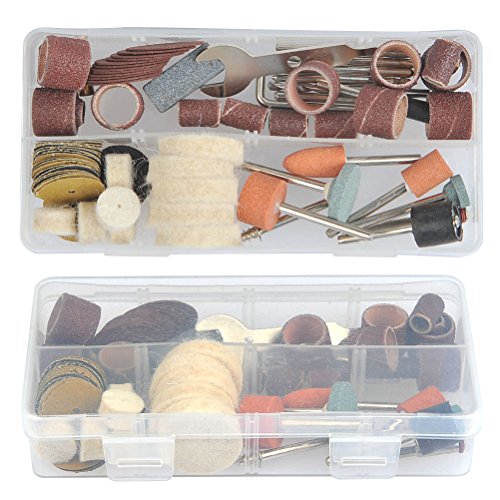 image for BUYGOO Rotary Tool Accessories Kit 87pcs, 1/8’’(3.2mm) Diameter Sh