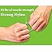 Zip Ties Heavy Duty Cable Ties 4+6+8+10+12 Inch Black & White 500pcs (Combo Pack) Self-Locking Nylon Plastic Ties