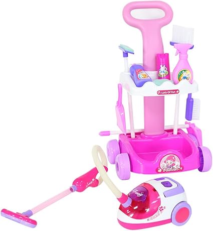 carrito de limpieza juguete