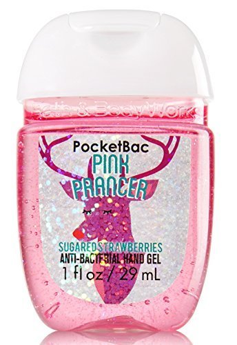 Bath & Body Works PocketBac Hand Gel Sanitizer Pink Prancer Sugared Strawberries