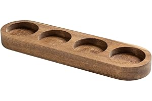 Floweringbeter One Way Valve Coffee Bean Storage Jar With Airtight Seal Acacia Wood Lid And Transparent Glass Body For Contro