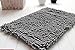 Resulzon Thick Indoor Morden Area Rugs Pads, New Arrival Fashion Color [Bedroom] [Livingroom] [Sitting-room] [Rugs] [Blanket] [Footcloth] for Home Decoration (Grey)