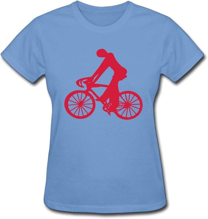 Bike Bicycle Personalized T Shirt Women 100 Organic Cotton
