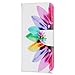YOKIRIN for Samsung Galaxy S8 Case, PU Leather Floral Half Flower Design Magnetic PU Leather Case Wallet Flip Stand Flap Closure Cover with ID Credit Card Holder Cover for Samsung Galaxy S8