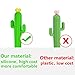 4 Pack Gel Ink Black Pens For Student And Office With Cactus Shaped Rollerball Pens