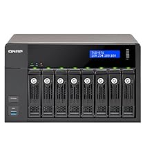 QNAP TVS-871-i7-16G-US 8-Bay Intel Core i7 3.2GHz Quad Core, 16GB RAM, 4LAN, 10G-ready (TVS-871-i7-16G-US)
