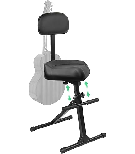 Amazon.com: K&M 14050 Stool with Backrest : Musical Instruments