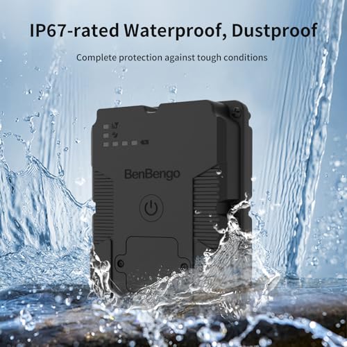 Magnetic GPS Tracker for Vehicles, Hidden Tracker Device for Car, Trailer, Up to 7 Months Battery Life, Real-Time Track, Waterproof, 5-Day Free Trial, Subscription Required