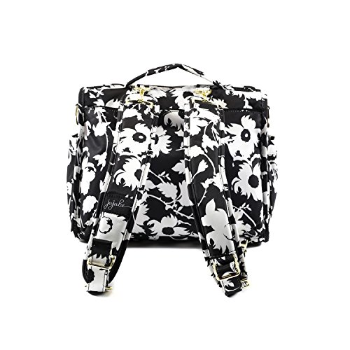 JuJuBe B.F.F Multi-Functional Convertible Diaper Backpack/Messenger Bag, Legacy Collection - The Imperial Princess