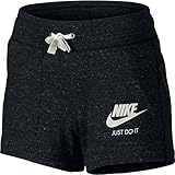 NIKE Women's Gym Vintage Shorts Black/Sail MD